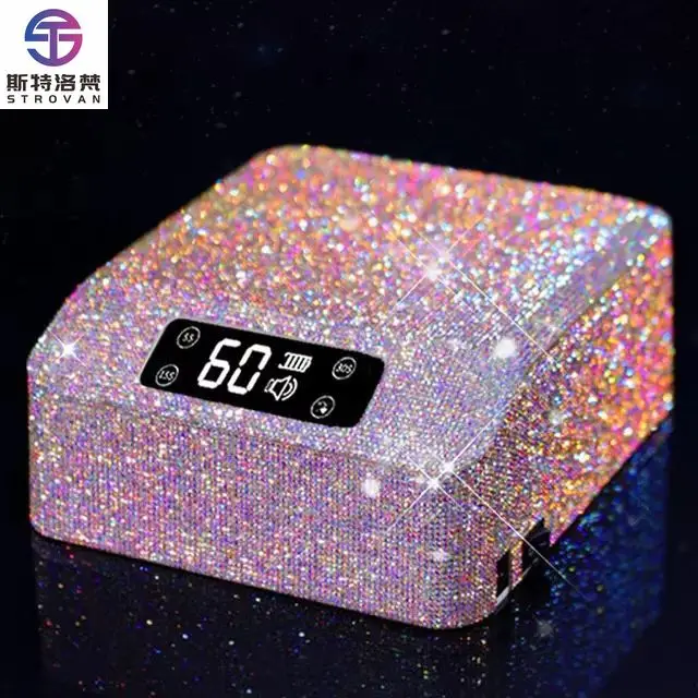 

STLF LZS Professional 48W Nail Dryer Lamp Rechargeable Cordless UV LED Light Portable Manicure Salon Electric Power Made Durable