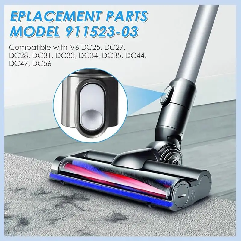 

EAS-Slilver Tool Catch For Dyson V6 DC25, DC27, DC28, DC31, DC33, DC34 Vacuum Cleaner Replacement Parts - Model 911523-03