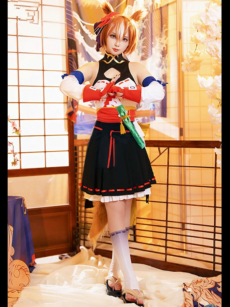 Yaeno Muteki Uniforms Cosplay Costume Umamusume: Pretty Derby Cosplay Anime Women Skirt Role-playing Clothing Sizes XS-2XL