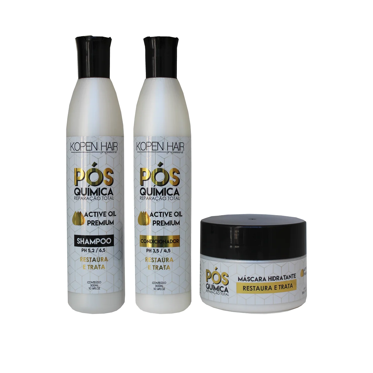 Kopen Hair Home Care Chemical Powders Kit-3 pieces