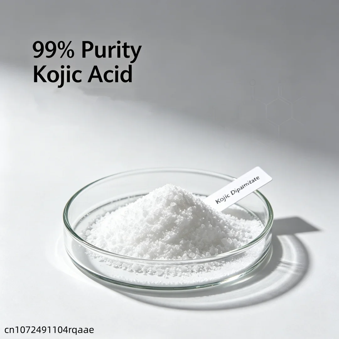 

99% Pure Kojic Acid Powder Skin Whitening Antioxidant Raw Material For Soap Making Cosmetic Fragrance Spice