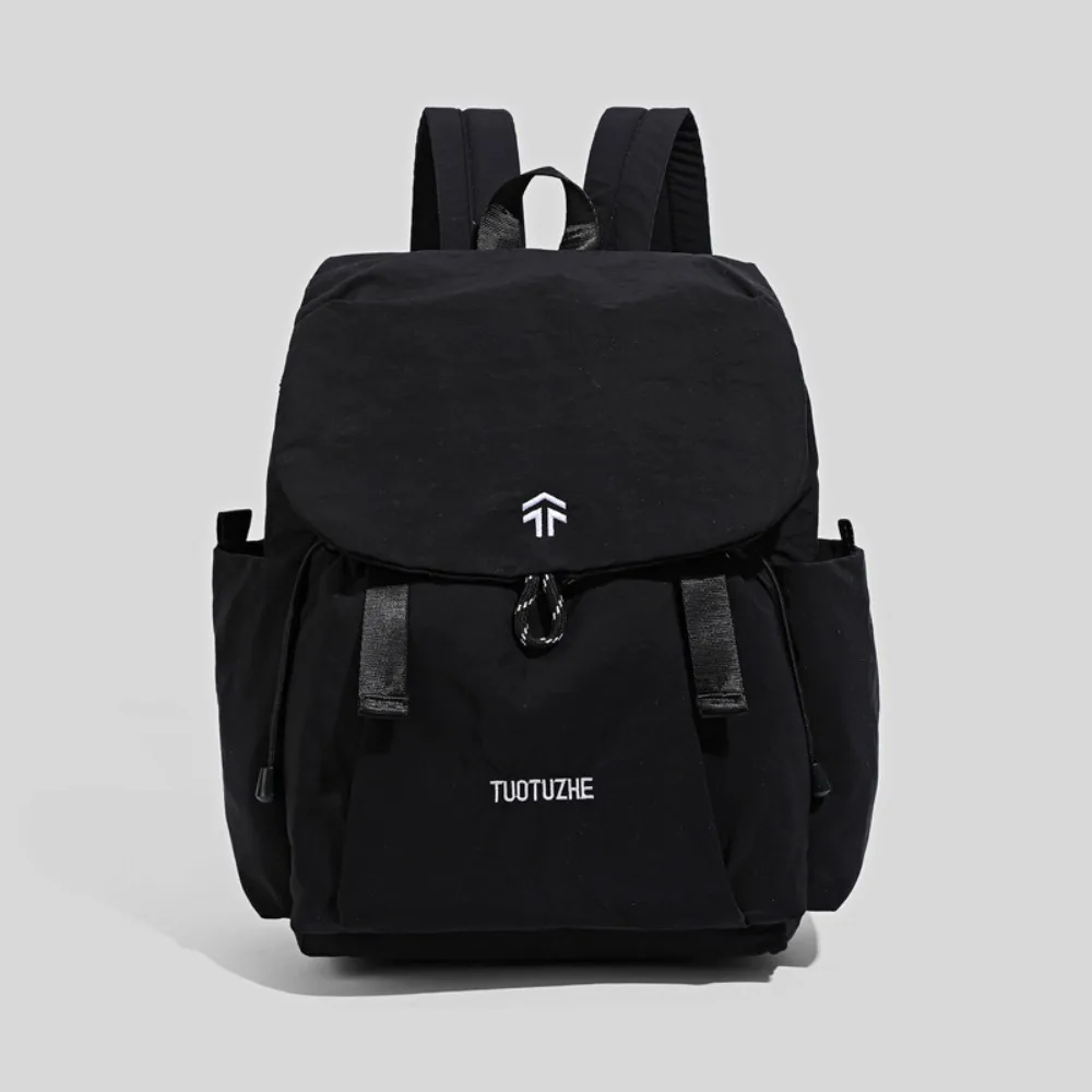 

New Large Capacity Lightweight Backpack Waterproof Simple Portable Travel Bag Casual Design Preppy Style Backpack School