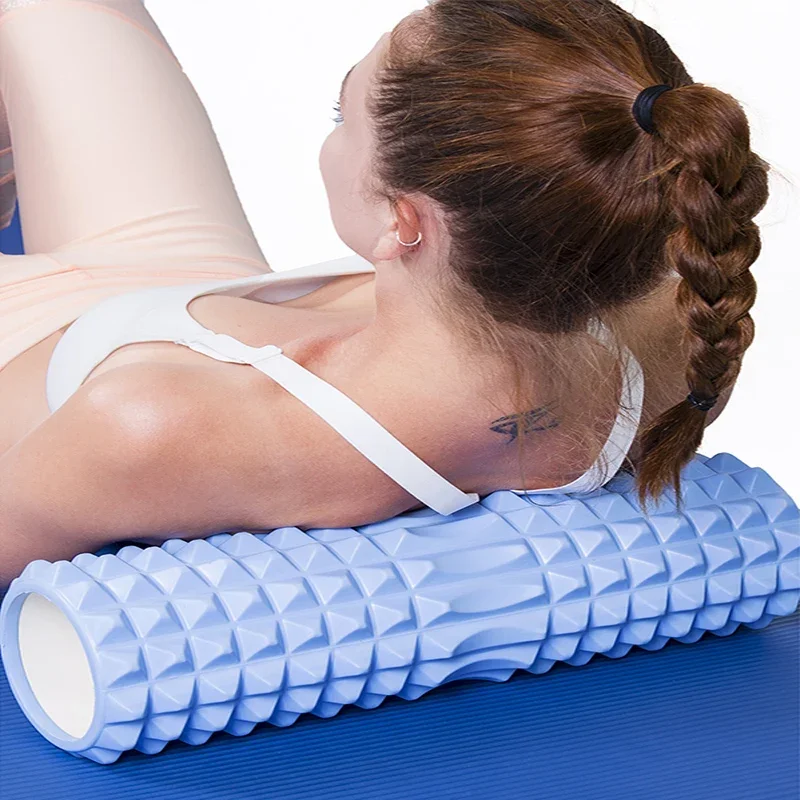 Yoga Column Foam Roller Muscle Training Pilates Exercise Gym Equipment