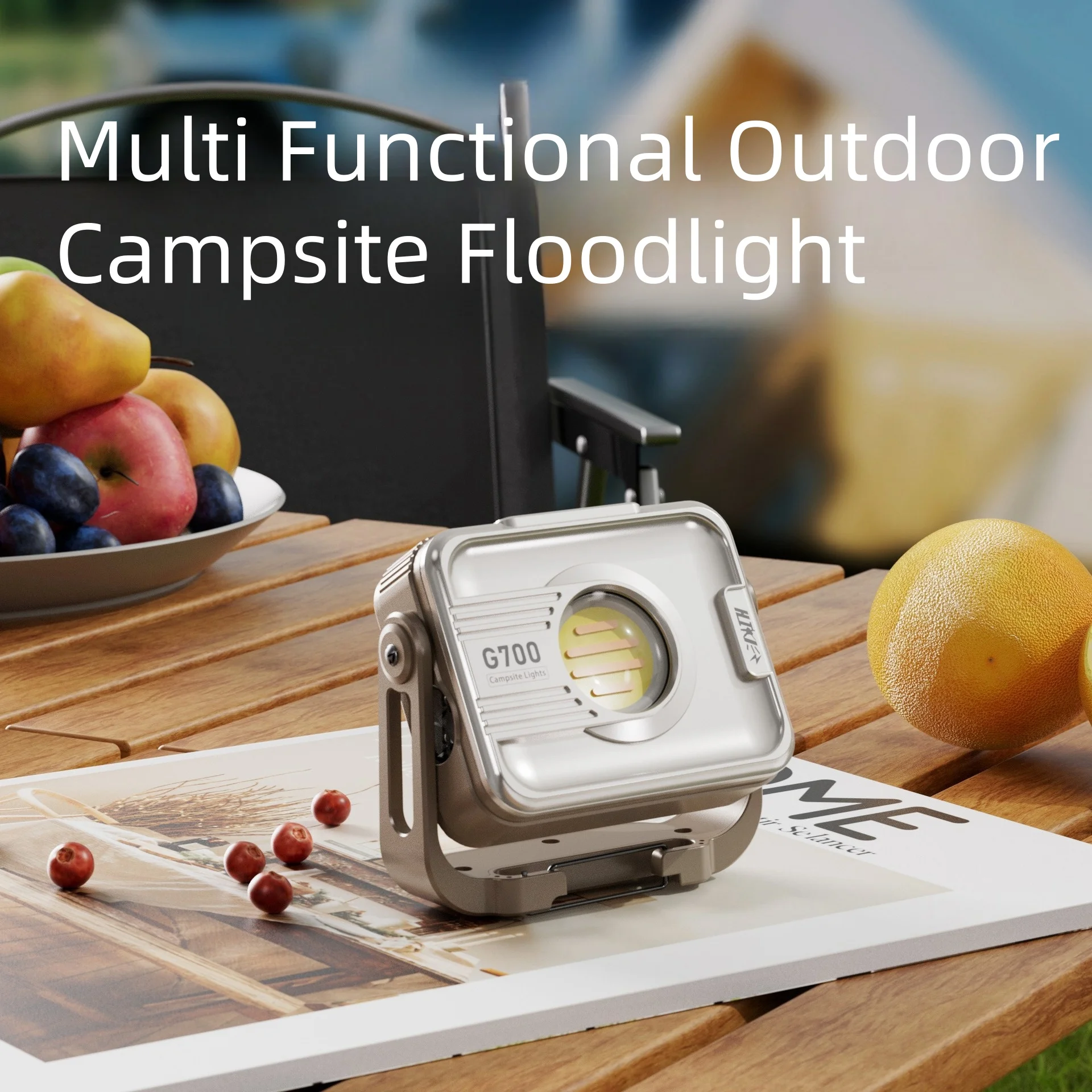 Camping Lights Work Lights Outdoor Portable LED Handheld Lights Emergency Dimmable Charging Floodlights Magnetic Suction