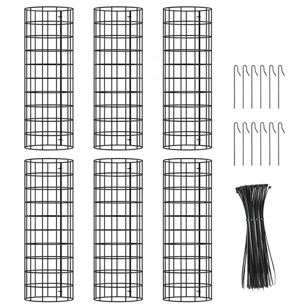 

High Quality Tree Trunk Protector Plant Ties Wide Application Iron Material 6 Pack Design Concept Durable Plant Protectors