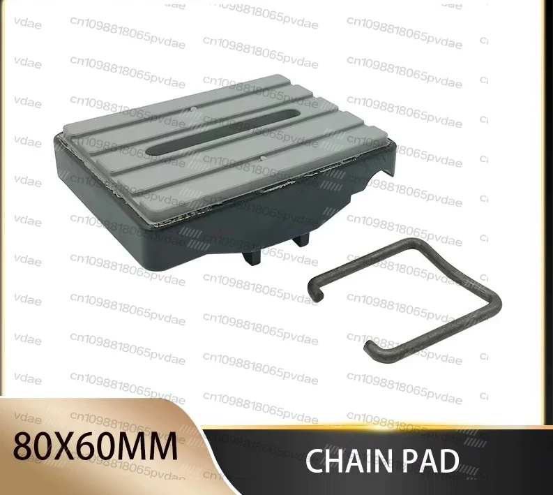 Tool Parts10PCS woodworking CCE008 0010669724 80x60mm track shoes with installation clips, suitable for IMA edge banding machine