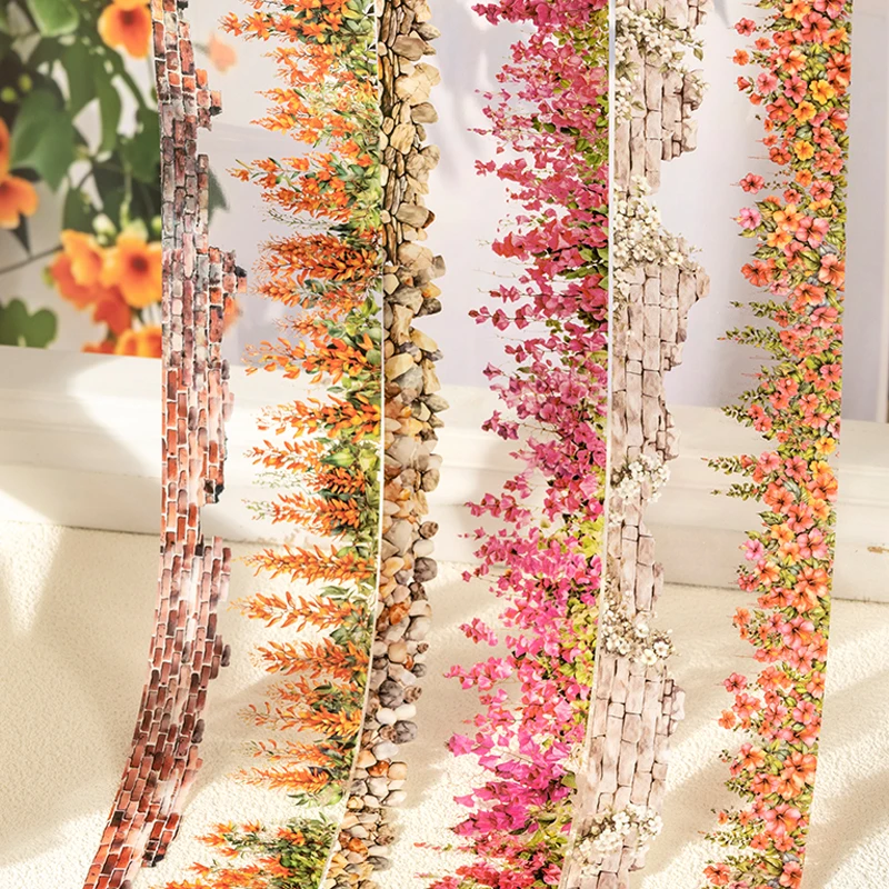 

Mr Paper 3rolls Flower Wall Series Материал для справочника Малярная лента DIY Коллаж Календарь Поздравительная открытка Записки Фоторамка Альбом