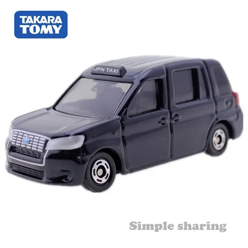 Takara Tomy Tomica No.27 Toyota Japan Taxi 1/62 Cars Alloy Motor Vehicle Diecast Metal  Model Kids Xmas Gift Toys for Boys