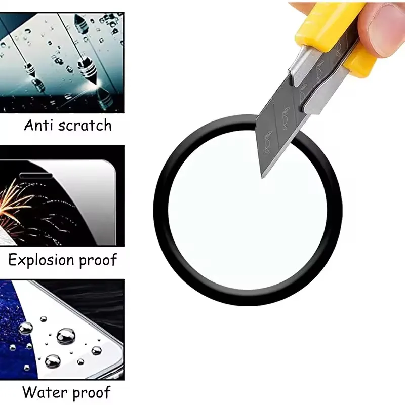 Film de protection d'écran incurvé 3D pour montre intelligente Mibro Lite2, pour Mibro lite 2 (verre non trempé), accessoires de montre