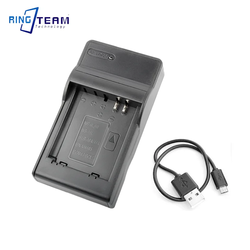 20 sztuk/partii SLB-10A SLB10A ładowarka USB do Samsung EX2F WB150F WB250F PL610 SL102 ładowarka do aparatu SLB-11A NB11L BCM13 BCL7