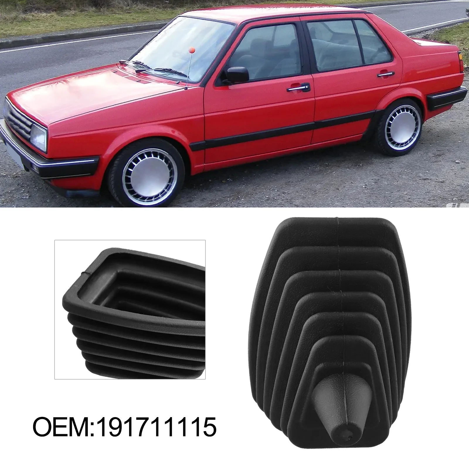 1 Pcs Automotive Dust Cover Shift Knob 191711115 For Jetta / For MK2 / For Golf / For MK2 II Shift Boot Car Interior Accessories