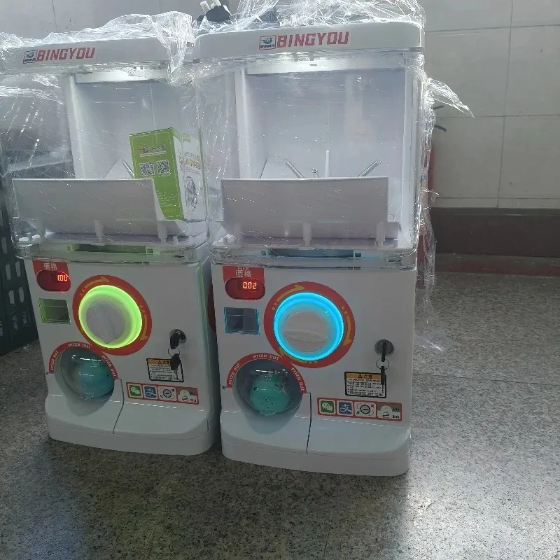 

【Best-selling】Mini Coin-operated Arcade Machine Random Combination Vending Toy With Poster 1 Year Warranty Gift