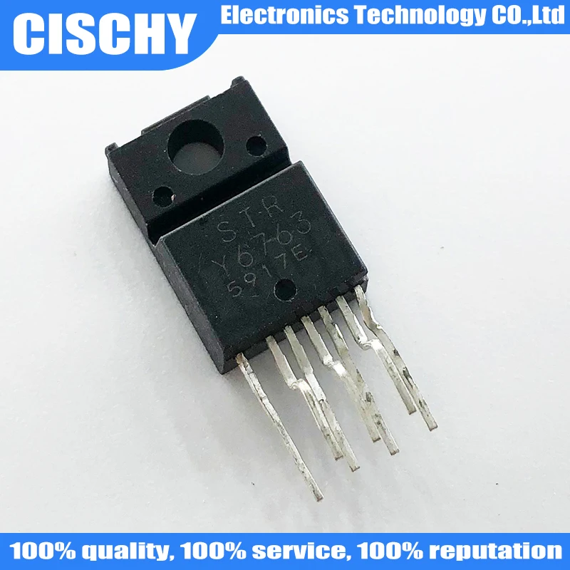 5pcs/lot STR-6763 STRY6763 TO220F-7 In Stock