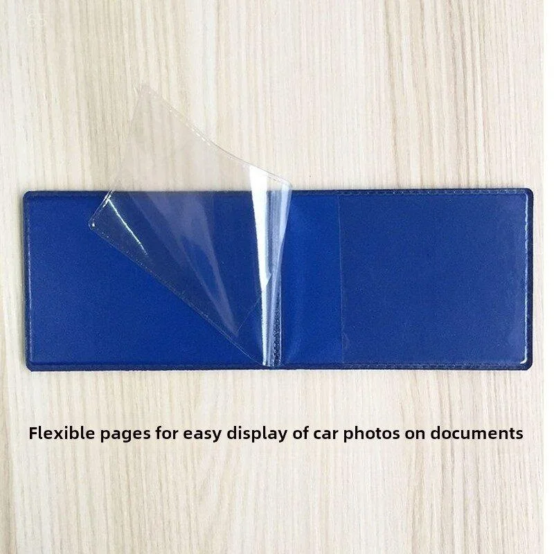 Stainless Steel License Plate Holder Car License Driving License Cover Stamp Gold Pressing  Document Card Bag Leather Cover