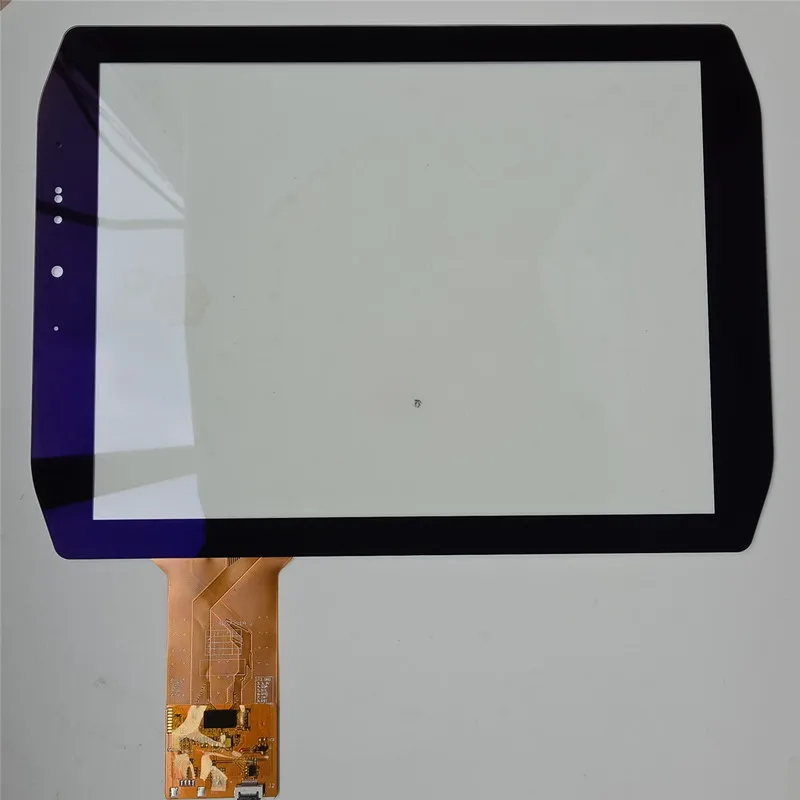 10.4Inch Black For F-104037-V1A IC 9509 Industrial control Capacitive Touch Screen Digitizer Sensor External Glass Panel