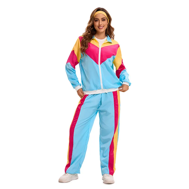 

Adult Women's Disco Sportswear Carnival Party Hip Hop Stage Performance Suit Set Women's Clothing