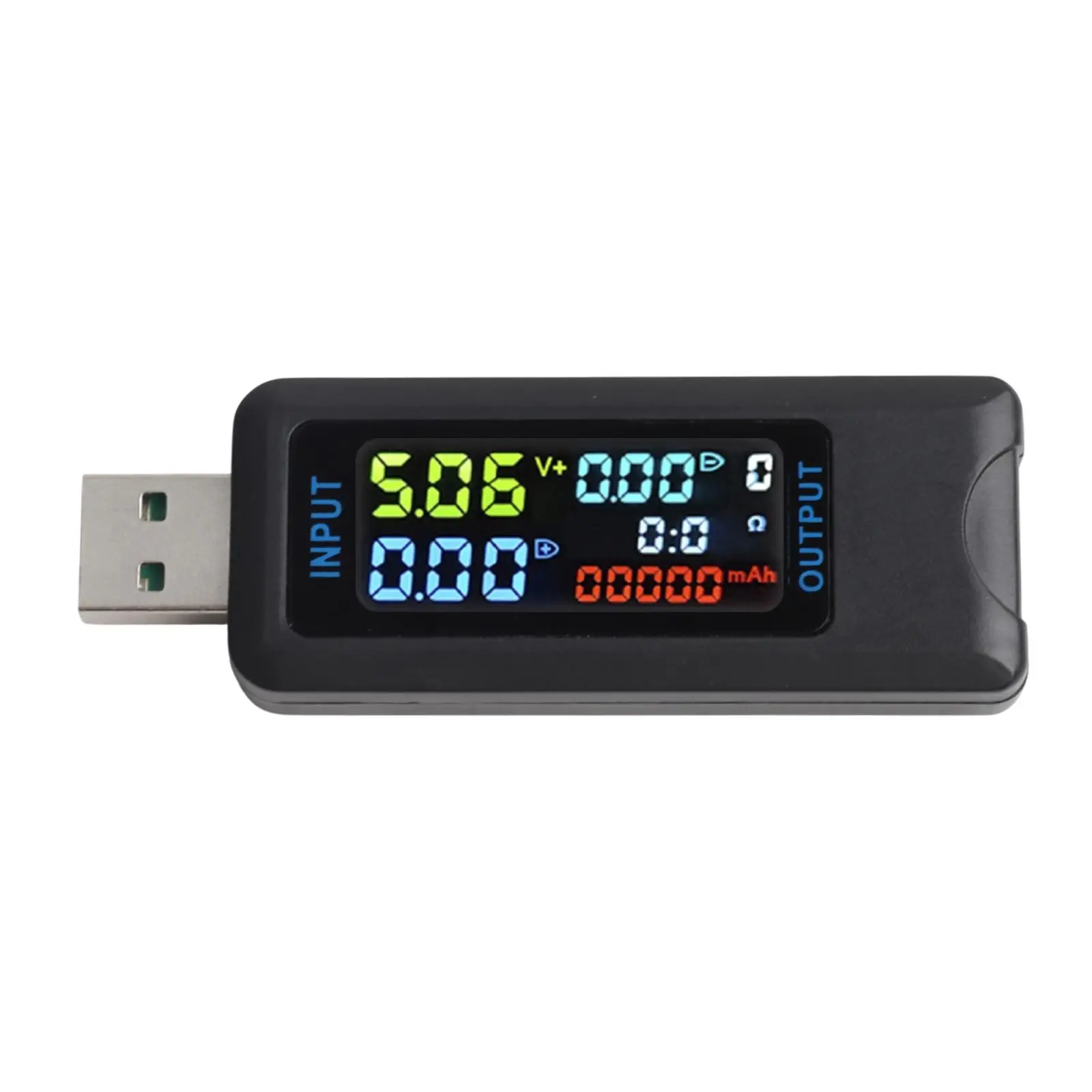 Digital USB Tester for Voltage and Current Measurement Supports PD3 0 0 and More with 6 Display Modes for Easy Monitoring
