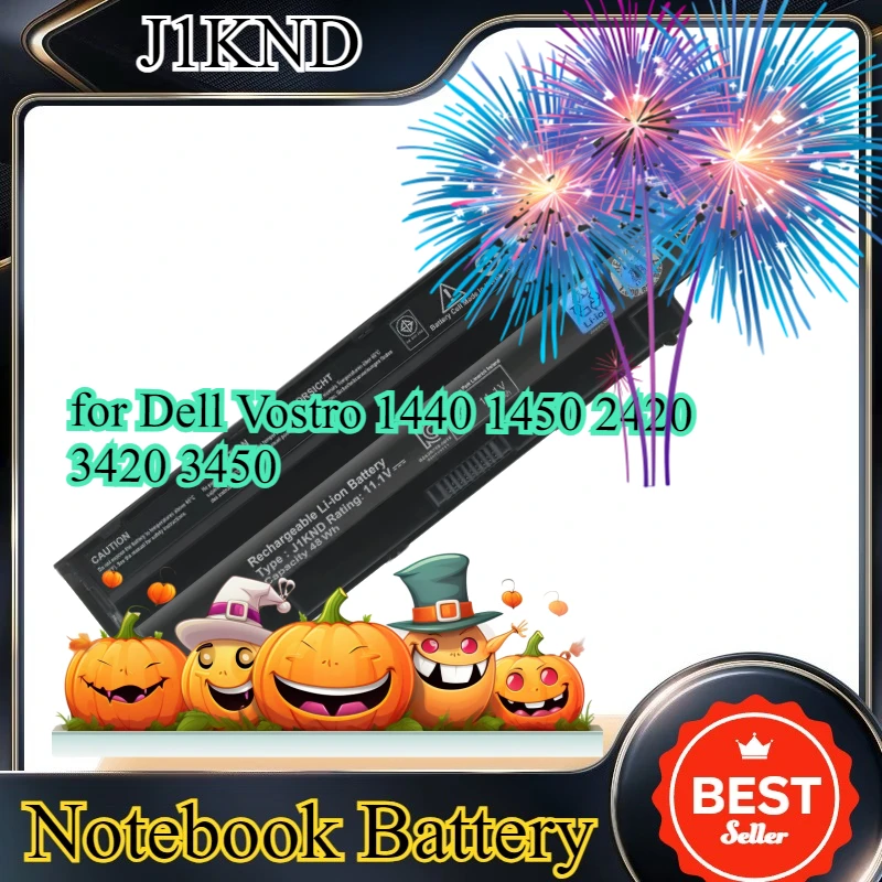 

Аккумулятор J1KND, совместимый с Dell Vostro 1440, 1450, 2420, 3420, 3450