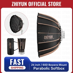 ZHIYUN Official EX1H06 60D Parabolic Softbox Video Light Softbox Bowens Mount for Molus G60 X100 Photography Light Accessories