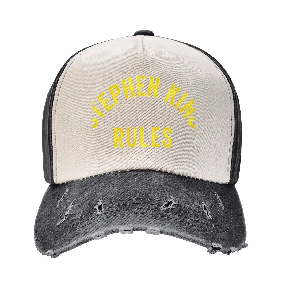 Stephen King Rules Baseball Cap tea Hat fishing hat Men Golf Wear Women's