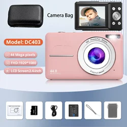 HD Digital kamera 44mp 1080p fhd Fotografie Kamera Video Camcorder 16x Zoom tragbare Vlogging Kamera für Kinder Erwachsene Anfänger