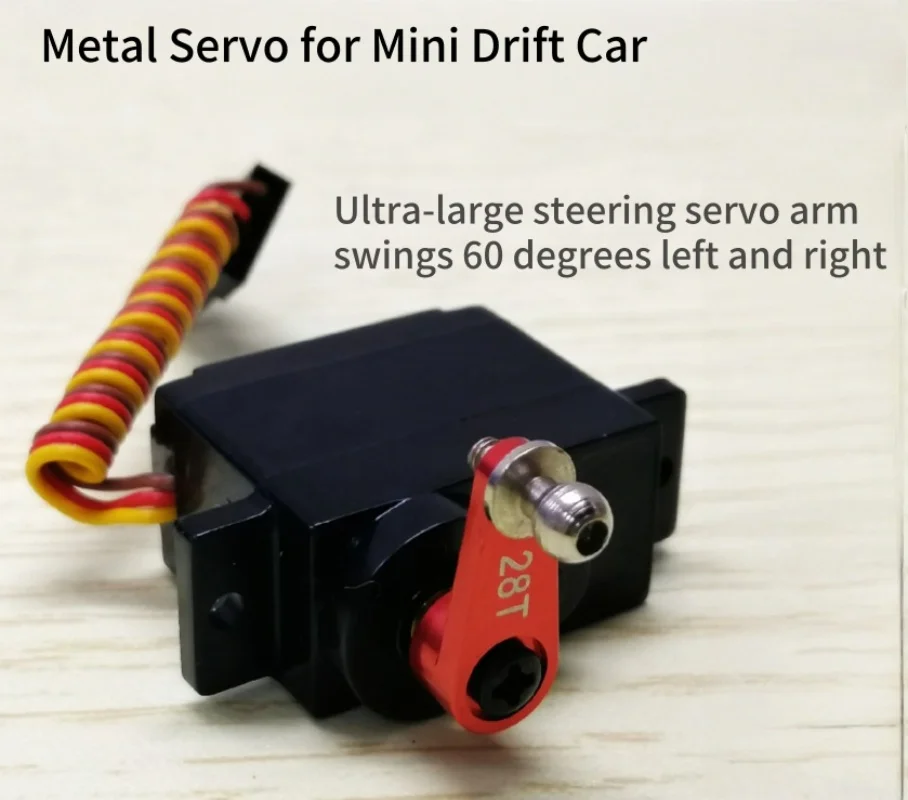 

Металлический сервопривод FATJAY Mini Drift Car с высоким крутящим моментом: подходит для HGD1, MINI-Q, XRX MK2, K969, MINID