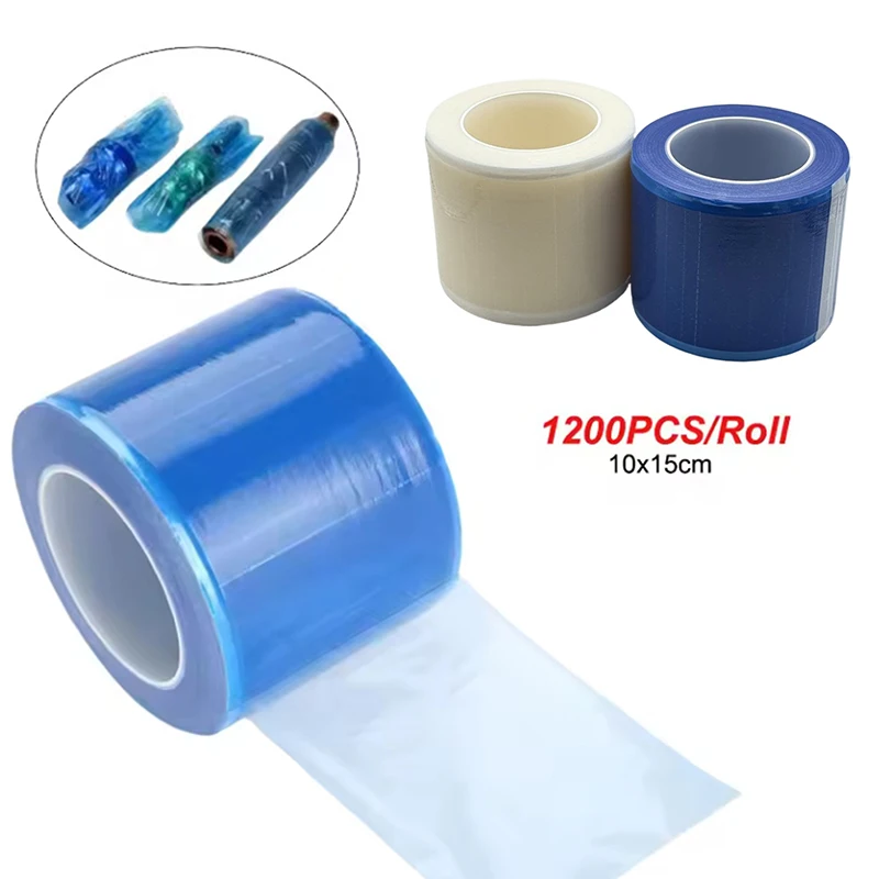 

1200Pcs/Roll Dental Equipment Protective Barrier Film Tape Disposable Isolation Membrane Plastic Waterproof Sterilizer Film