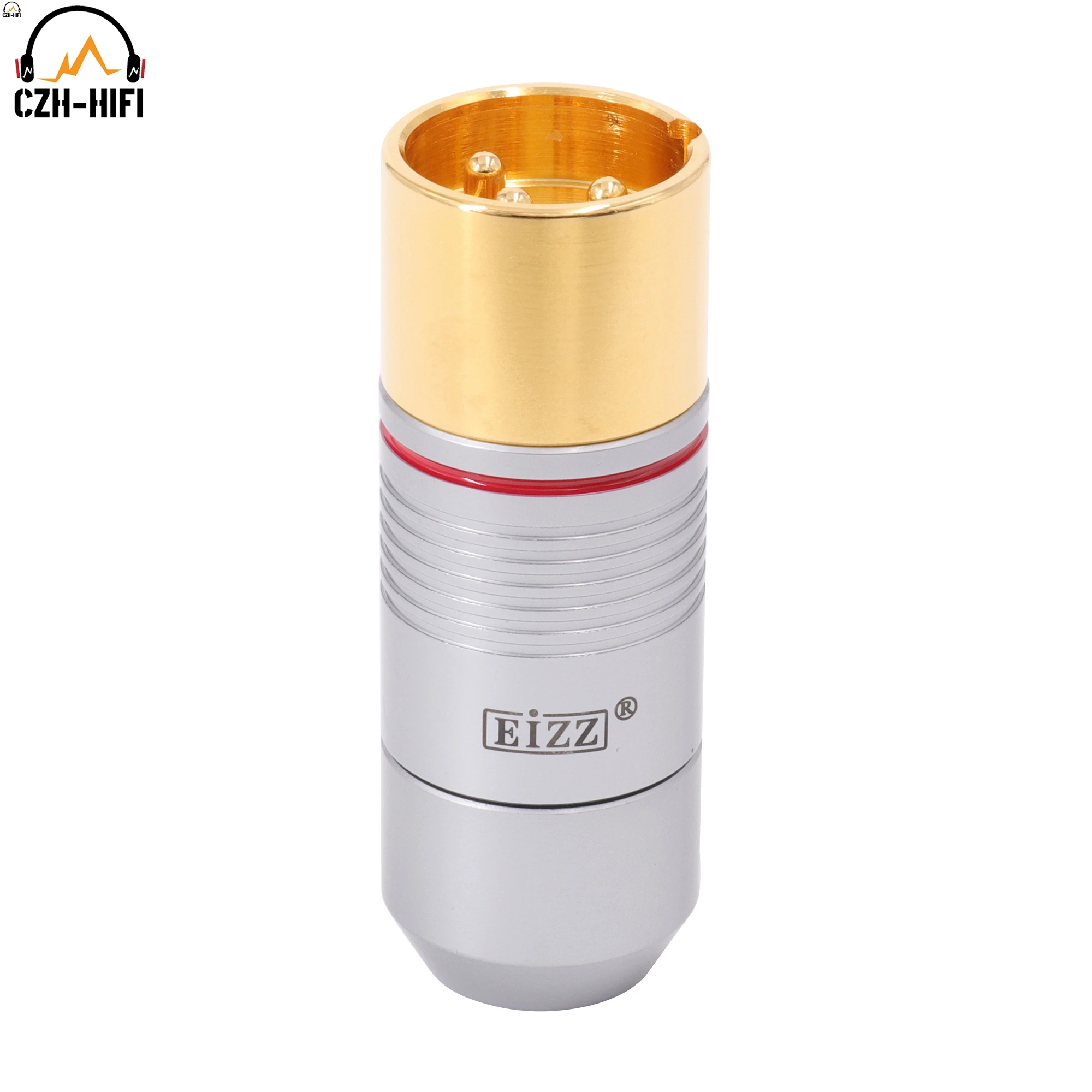 EIZZ Hochwertiger XLR-Stecker (männlich/weiblich) für HiFi-Audio-Verstärker, Kopfhörer, DIY – Detail 11