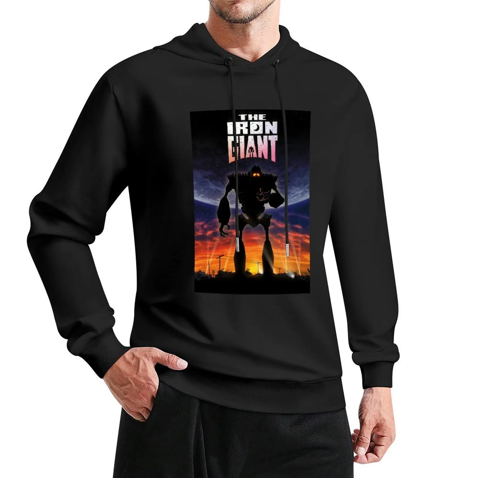 

The Iron Giant Pullover Hoodie graphic t shirts men autumn pullover