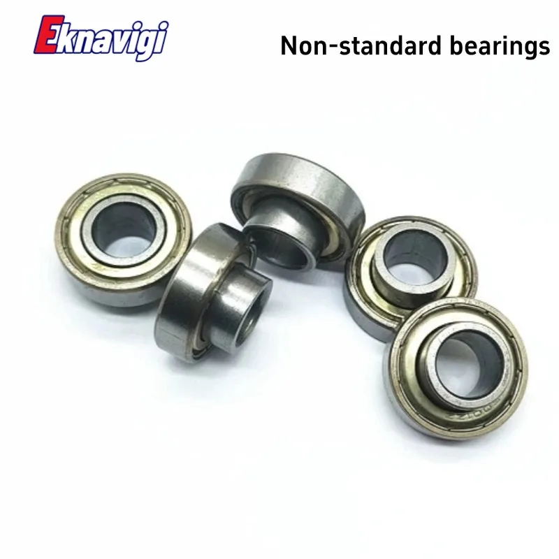 5PCS ID 6/8/10mm Non-standard Inner Ring Heightened Bearing, Roller Skating Shoes, Tarpaulin Wheel Bearing
