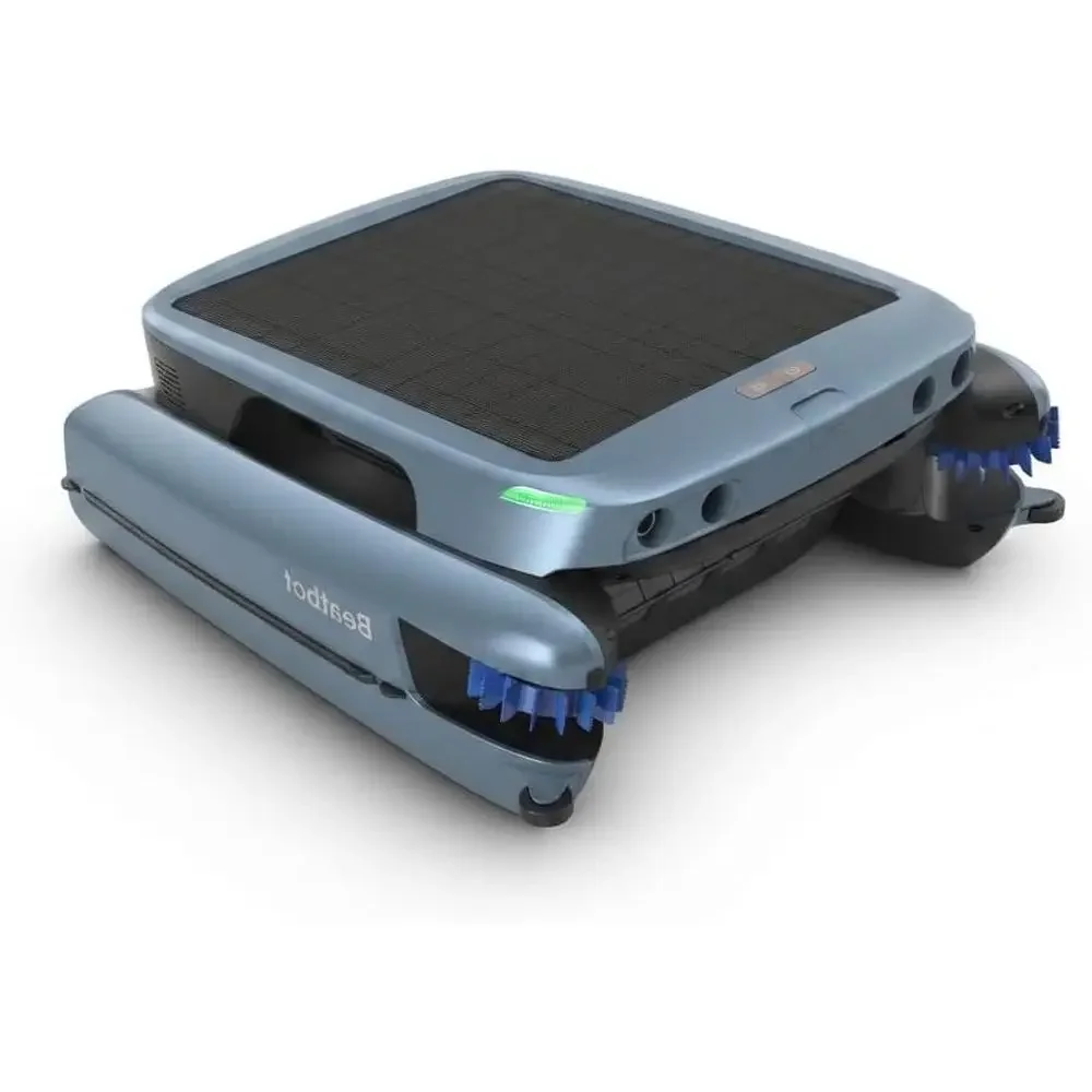 Beatbot Ultra Solar, Robot Limpiafondos de Piscina con Cesta Filtrante Grande de 9L, Clarificación de Agua ClearWater, 7 Motores, Control Inteligente por Aplicación