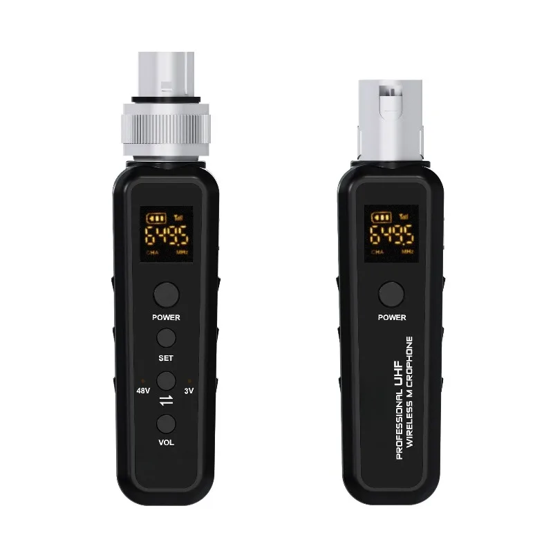 

Wireless grenade system dynamic coil, condenser microphone transmitter receiver