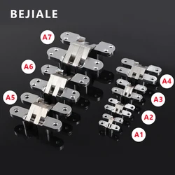 304 Stainless Steel Invisible Hinge Cross Hidden Folding Door Hidden Door Hidden Wood Door Hinge Hidden Page Furniture Hardware