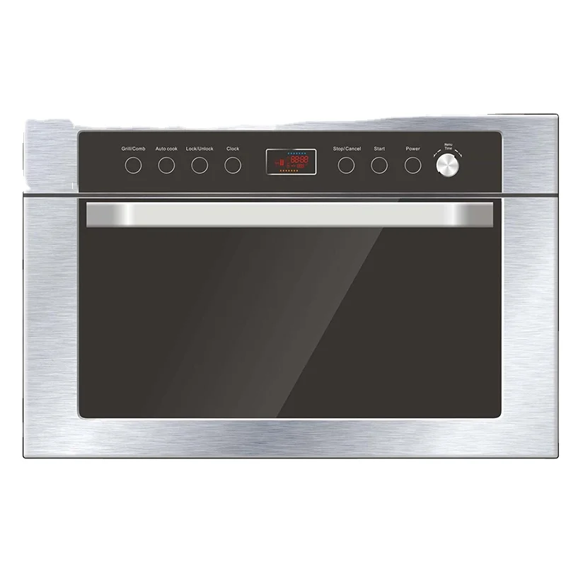 34L Built in Microwave/Grill/Convection Microwave Oven with LCD Display