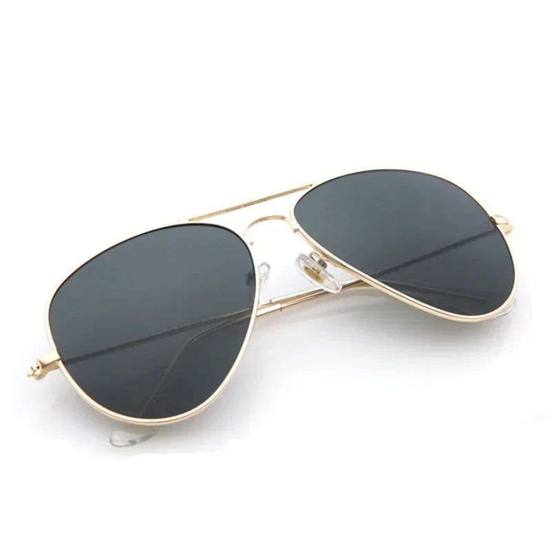 FOENIXSONG Fashion Women's Sunglasses for Women Men Vintage Pilot Gradient Mirror Lens Retro Sun Glasses Sunglass Eyewear A08