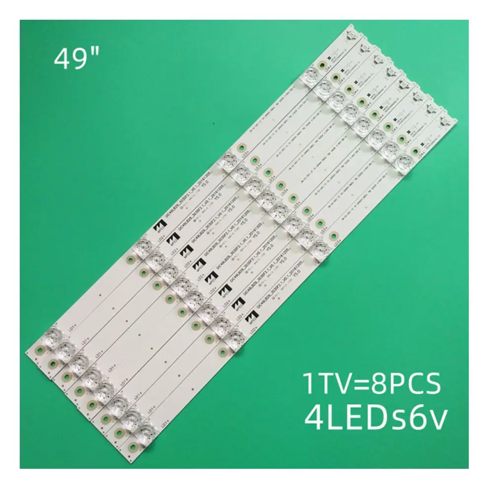 LED backlight for THOMSON 49UD6596 TCL 49P3F L49P3CSF D49A620U B49A81S-UD 4C-LB4904-HR07J 49HR330M04A2