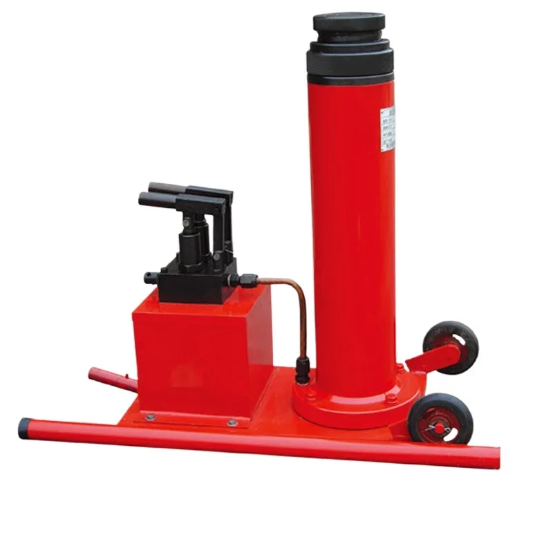 

30T50T80 tons manual hydraulic single column girder top height machine truck girder steel plate jack