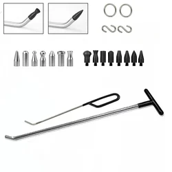 Paintless Dent Removal Tools Kit Dent Repair Set Kit pdr Tools Rods Car Repair