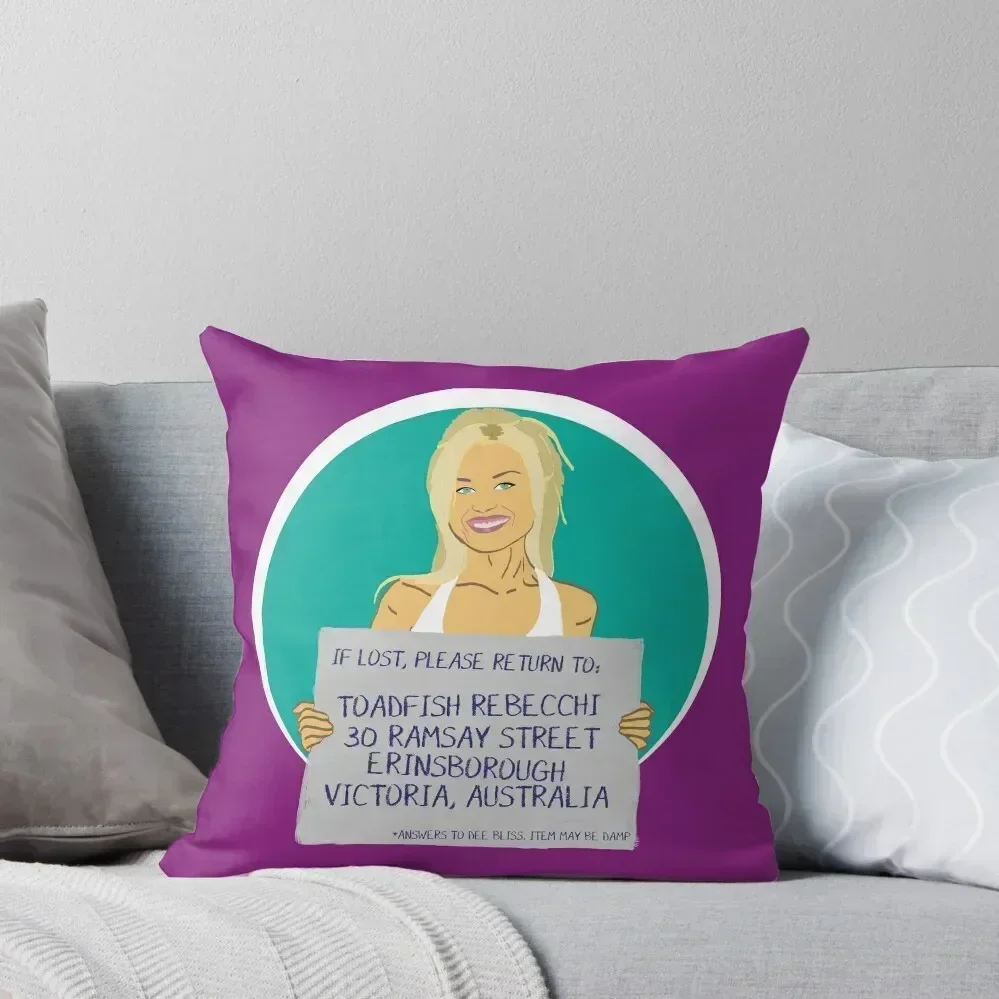 

Neighbours: Dee Bliss Throw Pillow New year pillow cover christmas Cushions For Children Christmas Pillow Cases