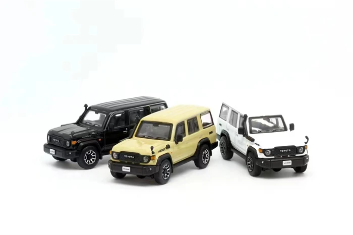 MODEL 1 1/64 LAND CRUISER LC250 LC70 SUV diecast alloy car  model