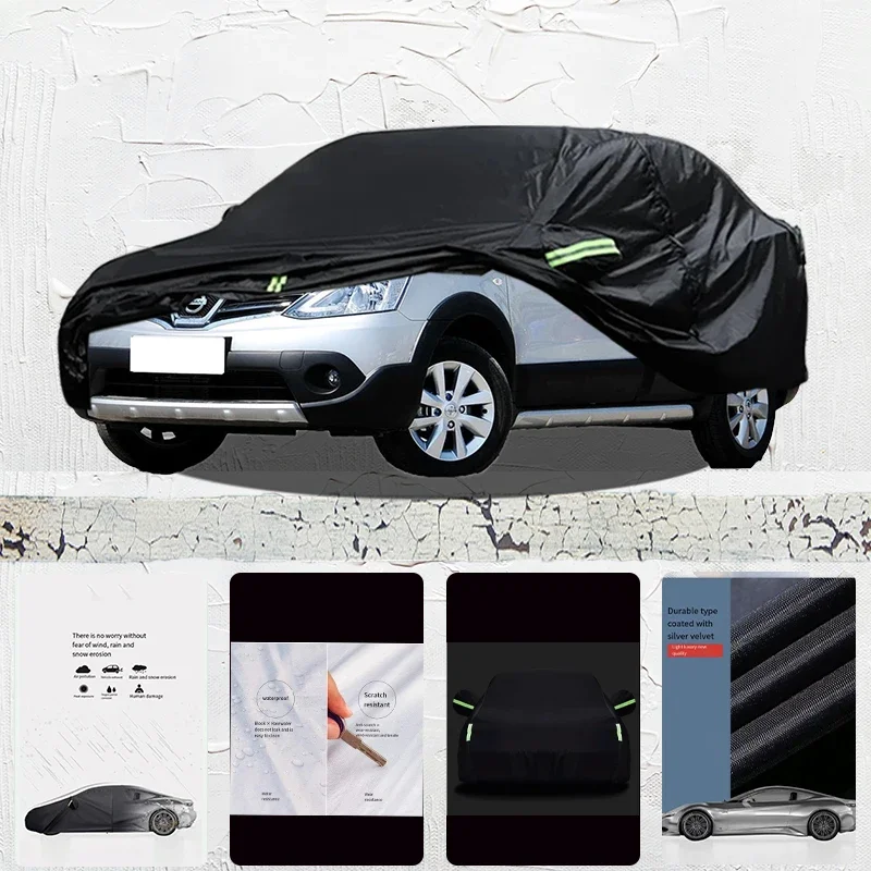 For Nissan Livina Anti-UV Sun Shade Rain Snow Resistant Dustproof Black cover Car umbrella Full Car Cover Outdoor Protection