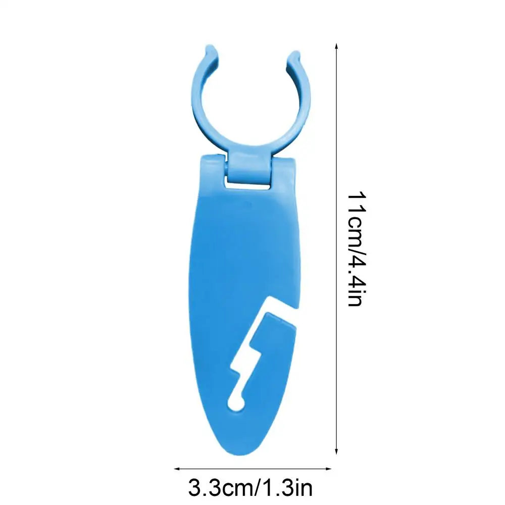 2 Stück Stand-Up-Paddle-Board-Clips, doppelter Padel-Board-Halter, erweiterbare Befestigungsklemmen für Kajakfahren
