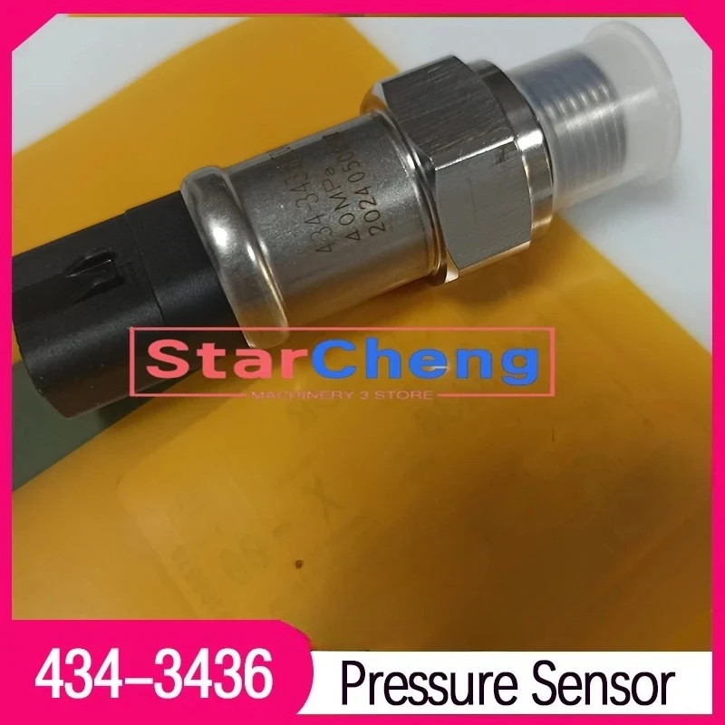 Excavator Parts for E320D E323D E329D High Quality 434-3436 366-9312 Hydraulic Pump Pressure Sensor 4343436 3669312