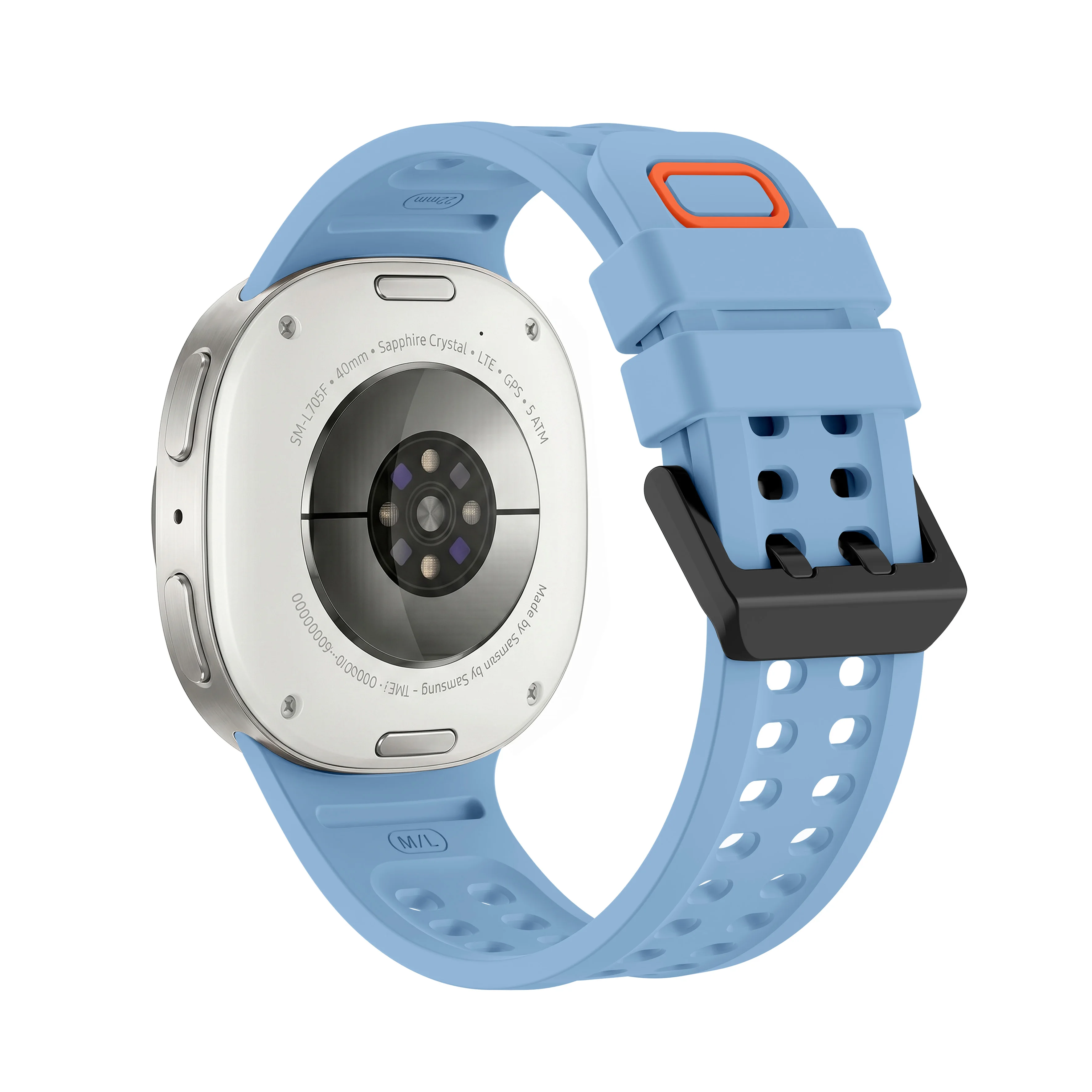 Silikon-Sportarmband für Samsung Galaxy Watch 8 9 40mm 44mm 8 Classic 46mm Armband für Galaxy Watch Ultra 2 – Detail 9