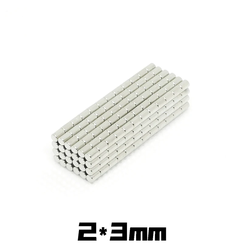 N35 Round Magnets 2x3 3x3 4x3 5x3 6x3MM Neodymium Magnet Permanent NdFeB Super Strong Powerful Imanesмагнит неодимовый 자석