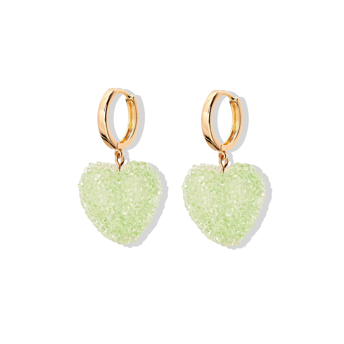 Liebevolle Gummiohrringe für Damen, leichte Luxus-Ohrringe, Nischenartikel, High-End, temperamentvoll, süße Ohrringe, Ohrringe, Anhänger – Detail 5
