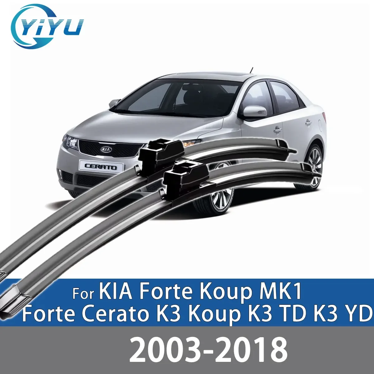 2PCS Car Front Wipe…