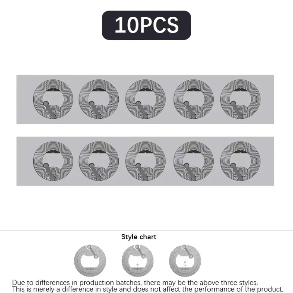 10pcs Wet Transparent NFC215 Tag Sticker Wet Inlay Contactless Technology NFC Inlay Label Passive NFC Chip Sticker