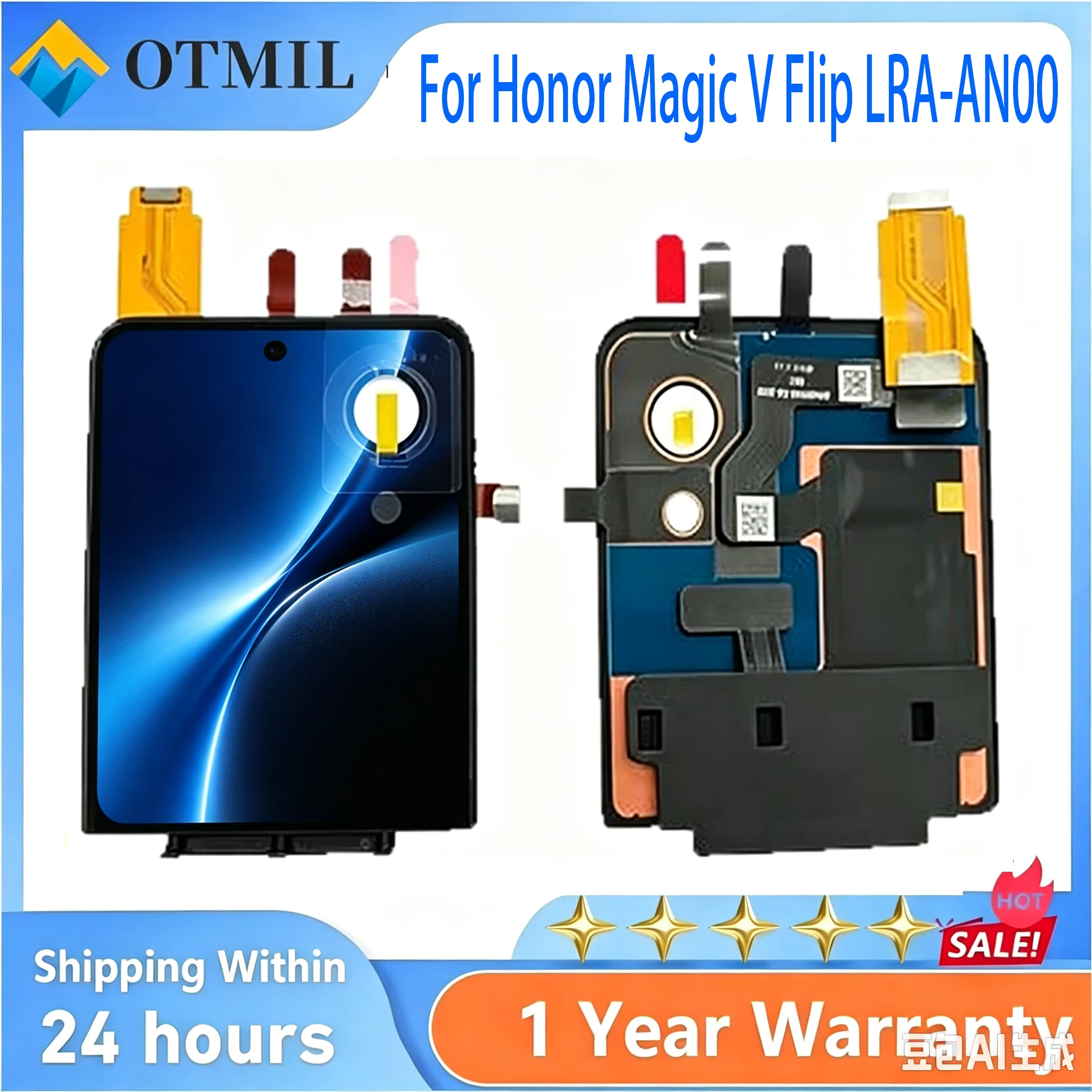 Ecran-lcd-principal-pliable-avec-fonction-tactile-pour-honor-magic-v-flip-lra-an00-petit-ecran-lcd-externe-pour-magic-v-flip