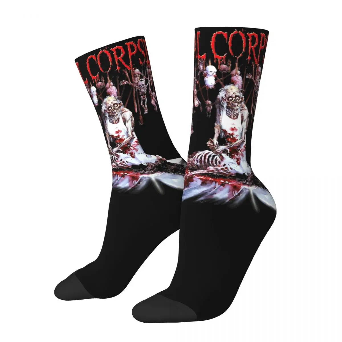 Cannibal Corpse Heavy Metal Band Socks Merchandise For Men Women Soccer Socks Warm Best Gift Idea